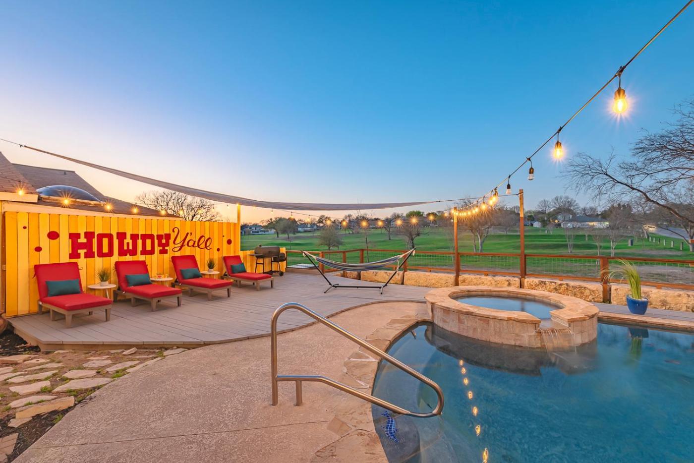 Stunning Pool Overlooking Golf Course & Game Room San Antonio Esterno foto