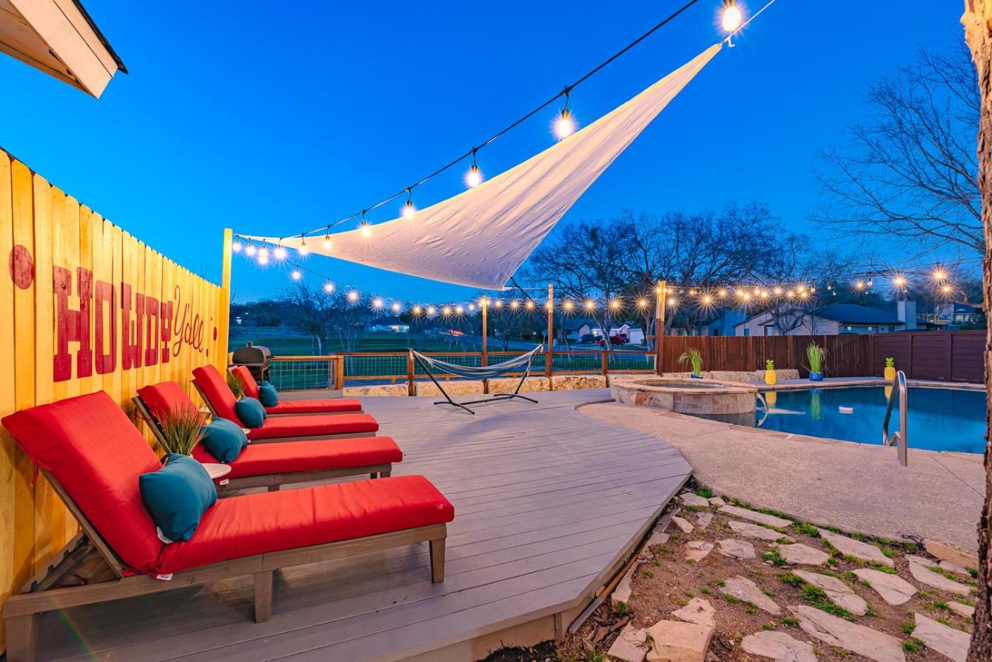 Stunning Pool Overlooking Golf Course & Game Room San Antonio Esterno foto