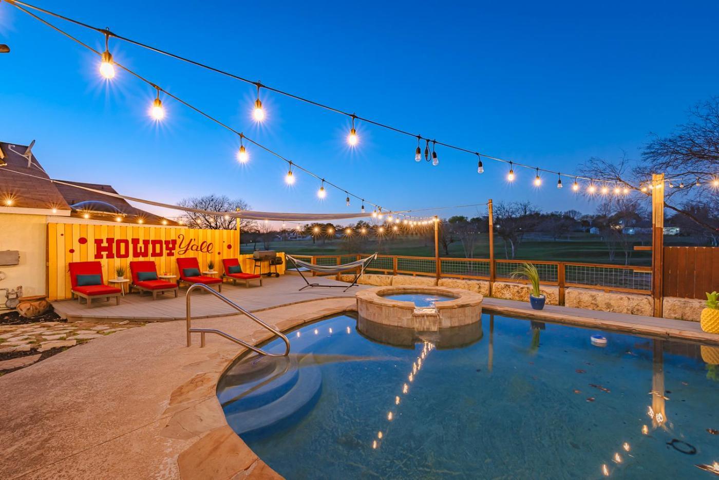 Stunning Pool Overlooking Golf Course & Game Room San Antonio Esterno foto