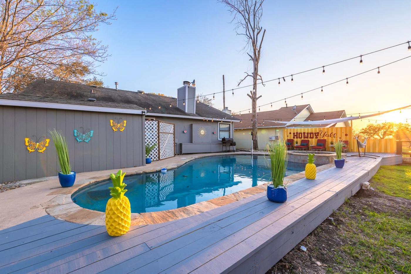 Stunning Pool Overlooking Golf Course & Game Room San Antonio Esterno foto