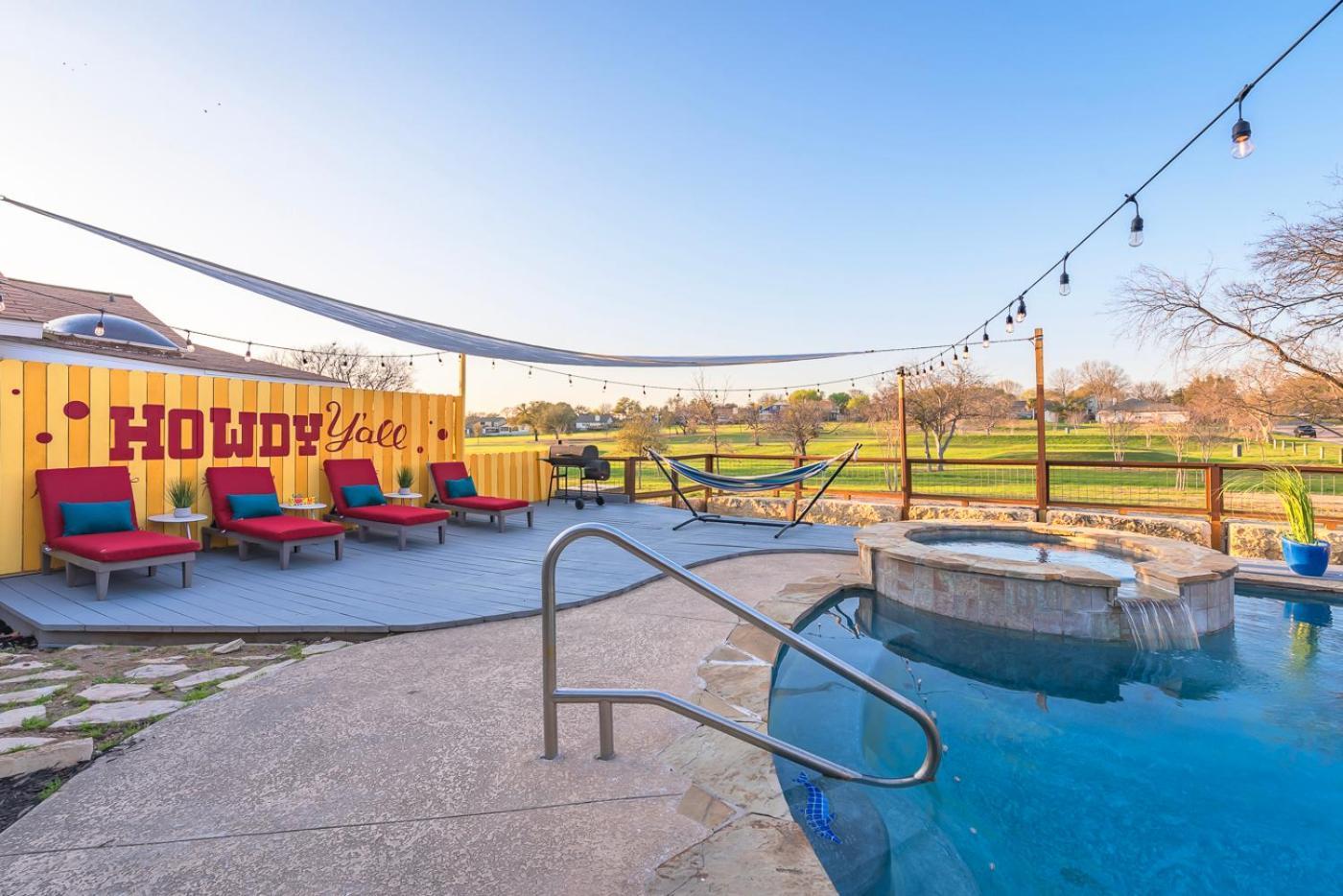 Stunning Pool Overlooking Golf Course & Game Room San Antonio Esterno foto